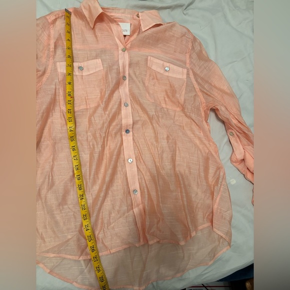 Chicos lightweight button up shirt 3 - Picture 6 of 6